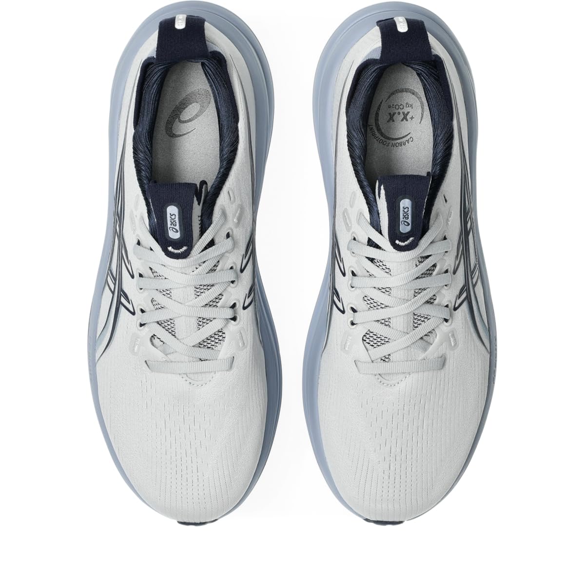 ASICS Men's Gel-Nimbus 28 Running Shoes, 10.5, Concrete/Midnight - alternate product view 6