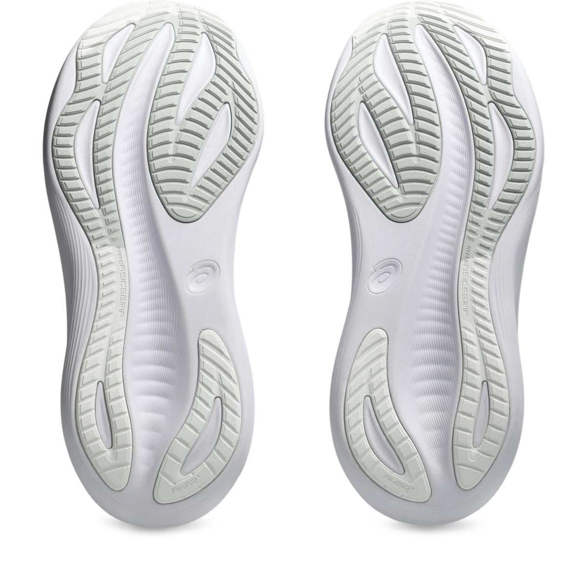 ASICS Men's Gel-Nimbus 27 Running Shoes, 11, White/Glacier Grey