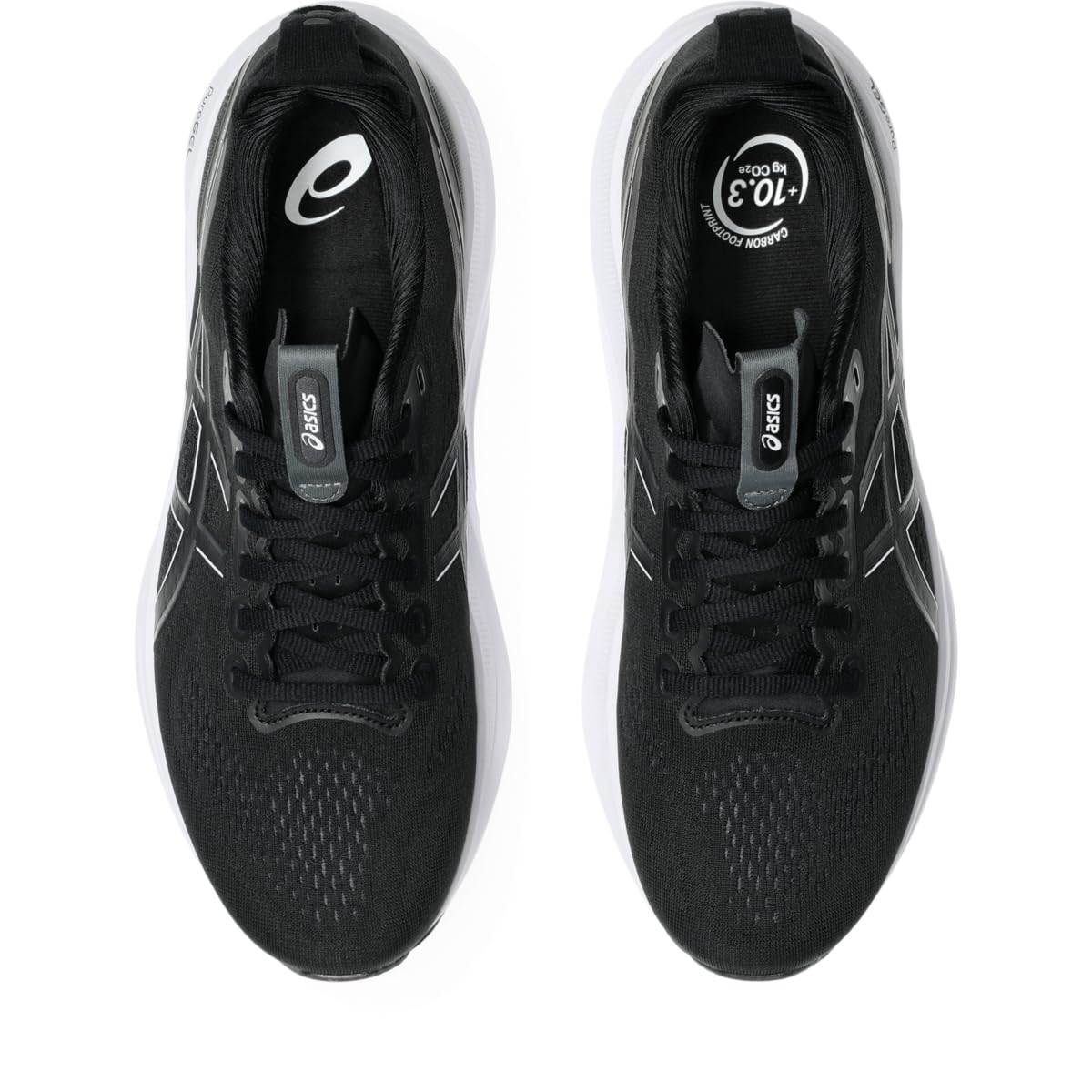 ASICS Men's Gel.Kayano 32 Running Shoes, 12, Black/White