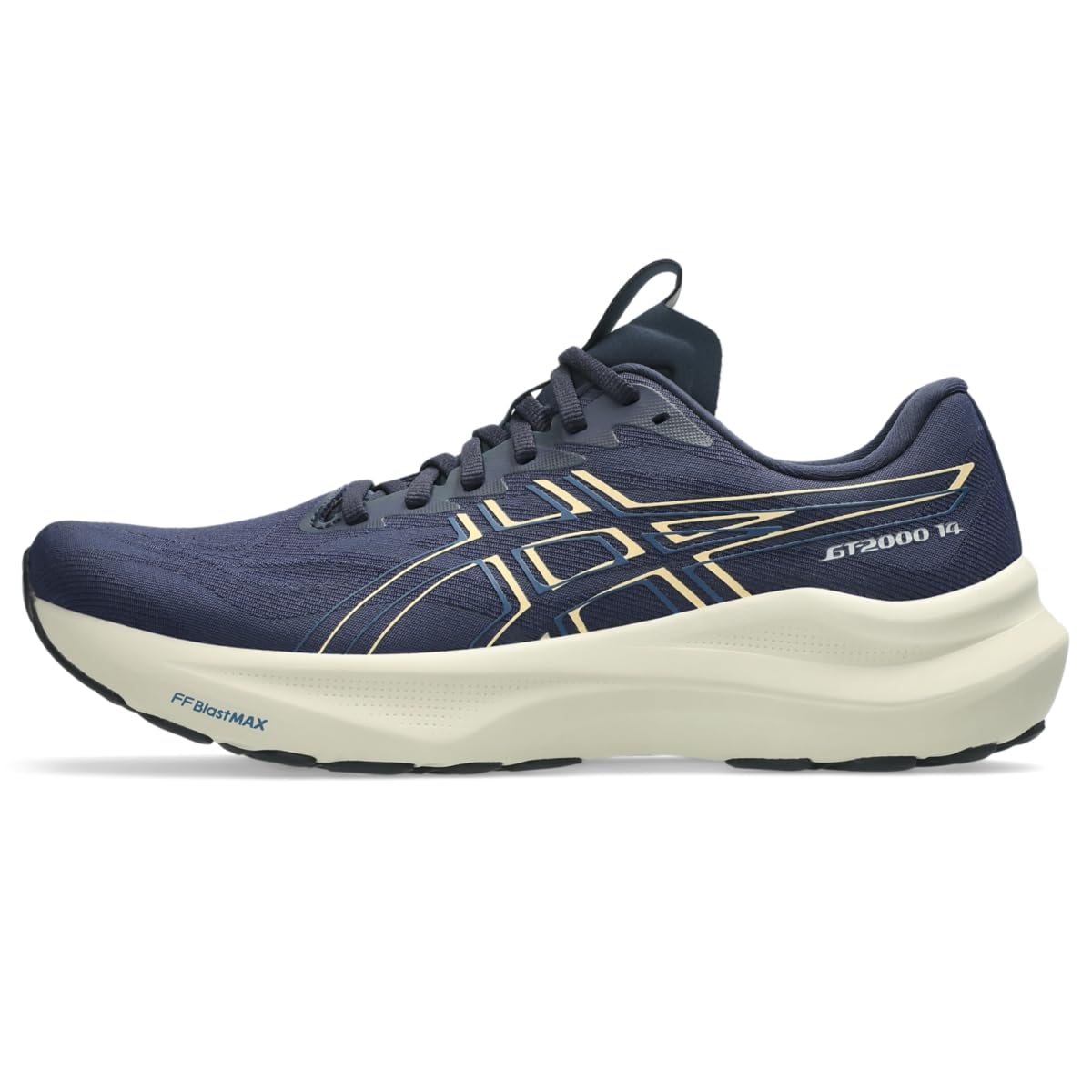 ASICS Men's GT-2000 14 Running Shoes, 10, Midnight/Light Orange - product image