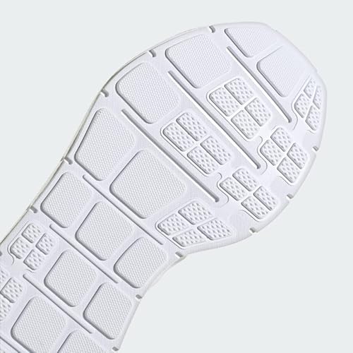 adidas Womens Swift Run White/White/Gold Metallic 5