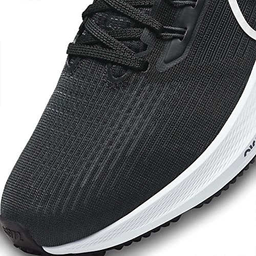 Nike Air Zoom Pegasus 39, Men's Road Running Shoes, Black White Grey Dk Smoke Grey, 11.5 US