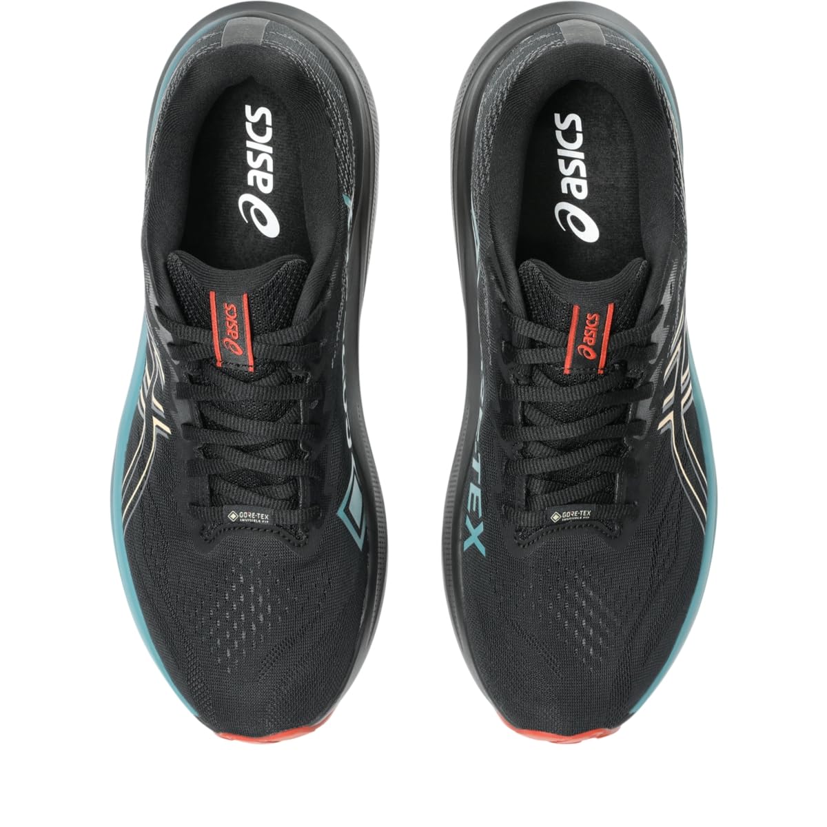 ASICS Men's GT-2000 14 Running Shoes, 9.5, Black/Apricot Crush