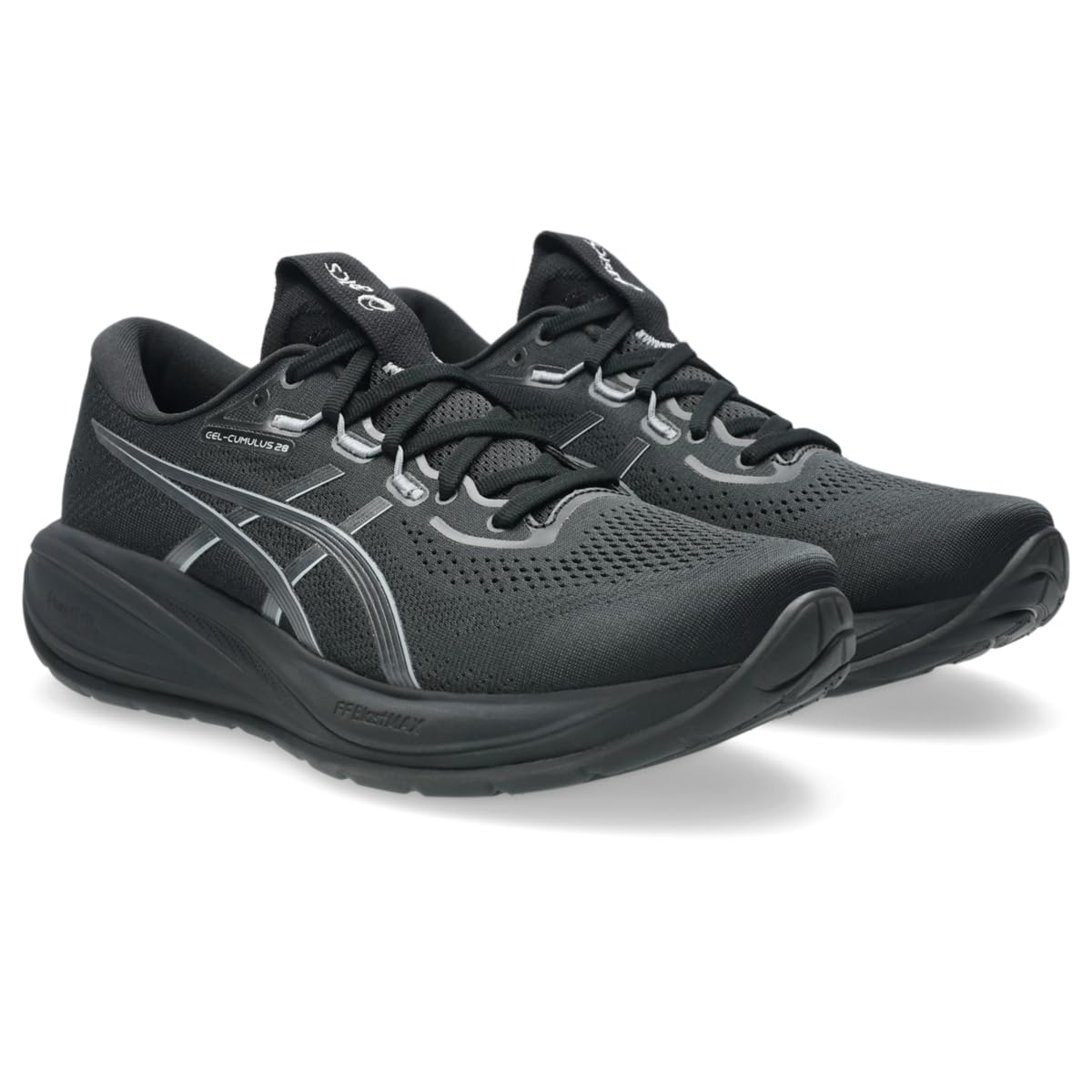 ASICS Men's Gel-Cumulus 28 Running Shoes, 10.5, Black/Carrier Grey - alternate product view 2