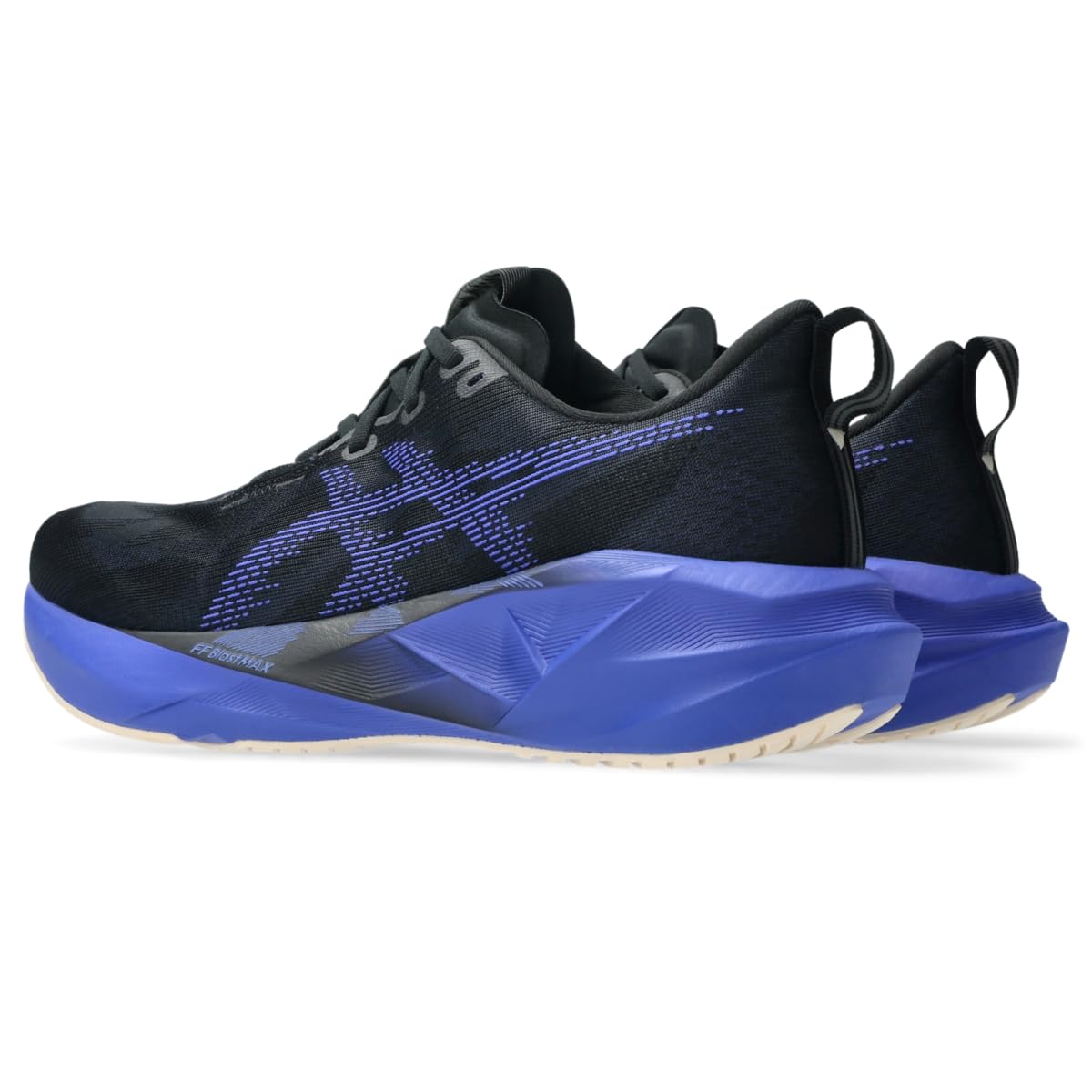 ASICS Men's NOVABLAST 5 Running Shoes, 10.5, Black/Cobalt Burst - alternate product view 3