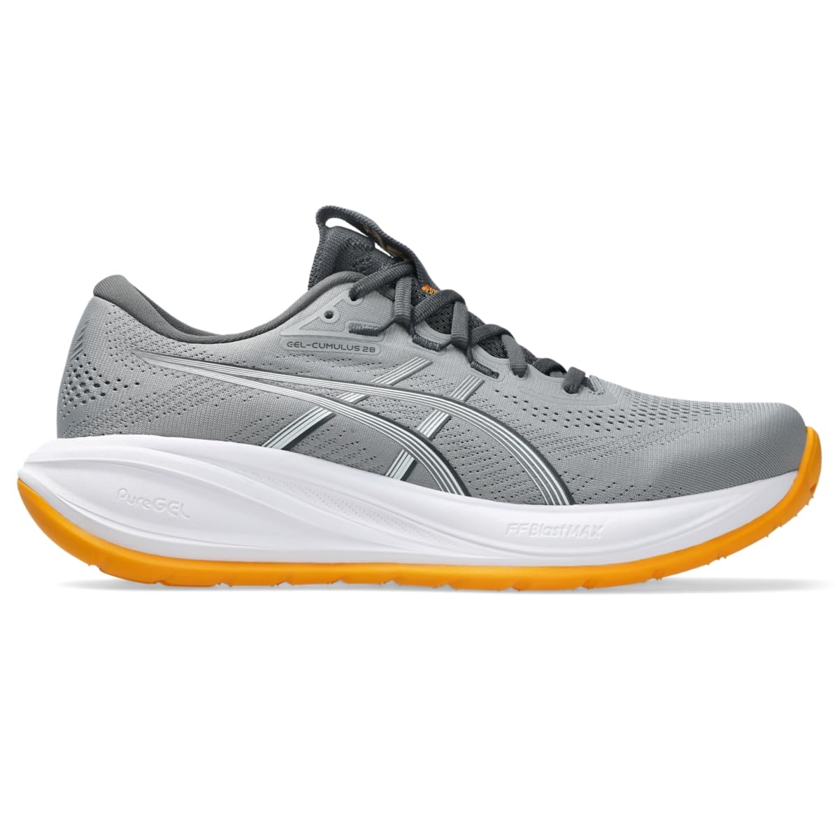 ASICS Men's Gel-Cumulus 28 Running Shoes, 10.5, Gravel/Arctic Blue - alternate product view 8