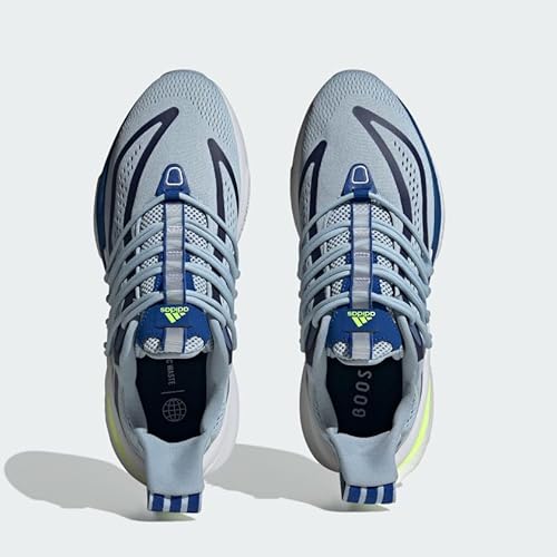 Adidas Mens Alphaboost V1 Wonder Blue/Lucid Lemon/Team Royal Blue 10.5