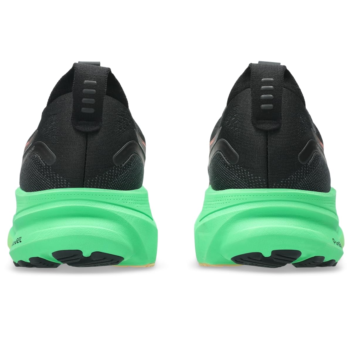 ASICS Men's Gel-Kayano 32 Running Shoes, 12, Black/Vital Green