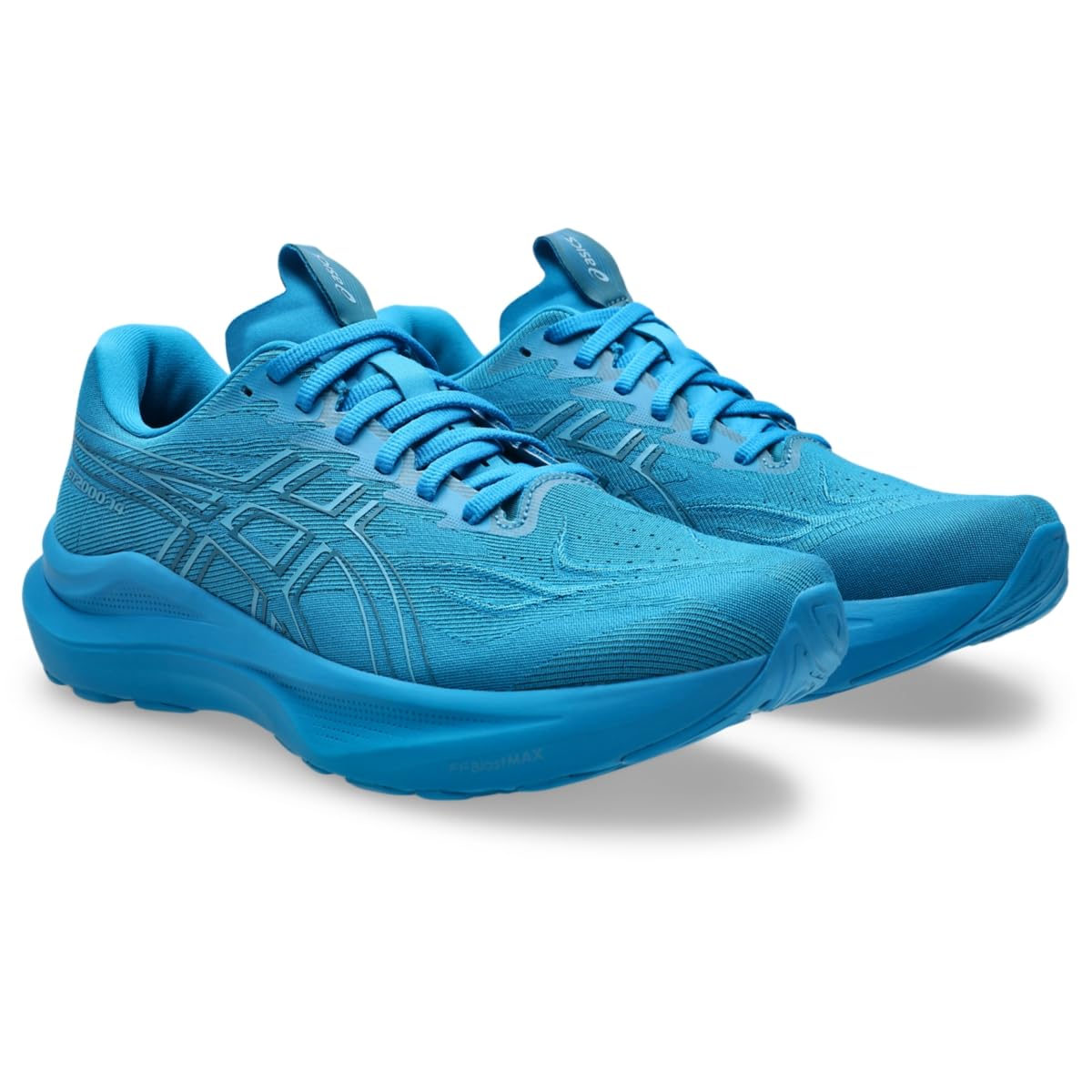 ASICS Men's GT-2000 14 Running Shoes, 9.5, Aegean Blue/SABA Blue
