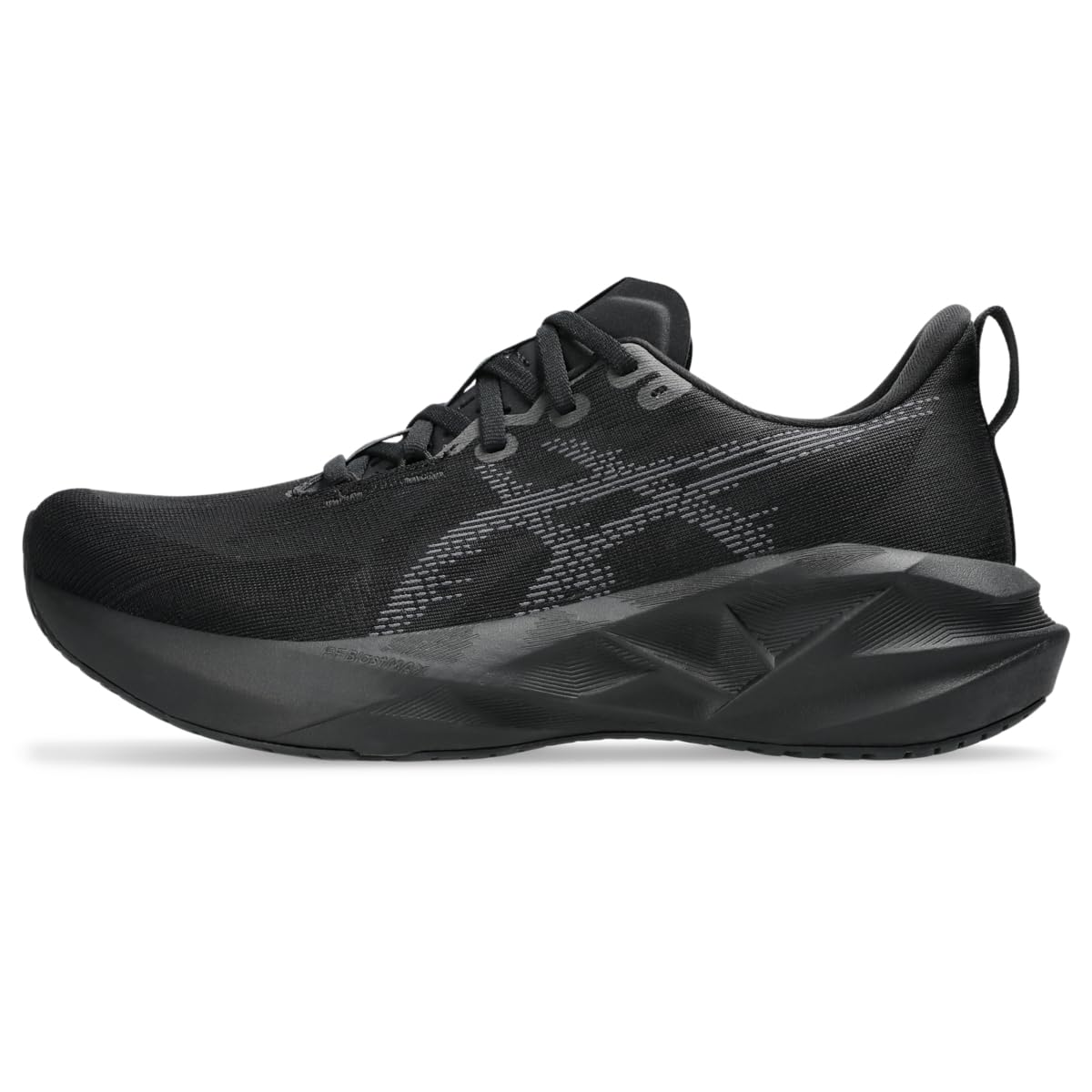 ASICS Men's NOVABLAST 5 Running Shoes, 10.5, Black/Carrier Grey - product image