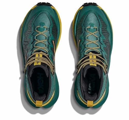 Hoka Men's Mafate Hike Sneaker, Thyme/Yellow Gold, 12 - alternate view 2