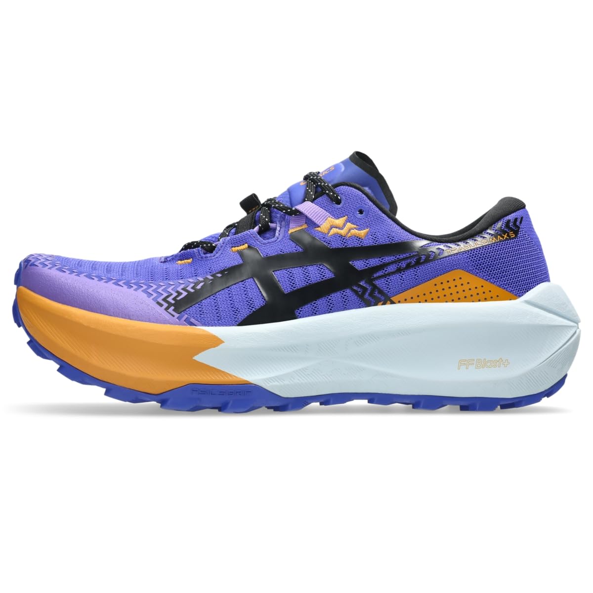 ASICS Men's Trabuco MAX 5 Trail Running Shoes, 7, Cobalt Burst/Black - product image