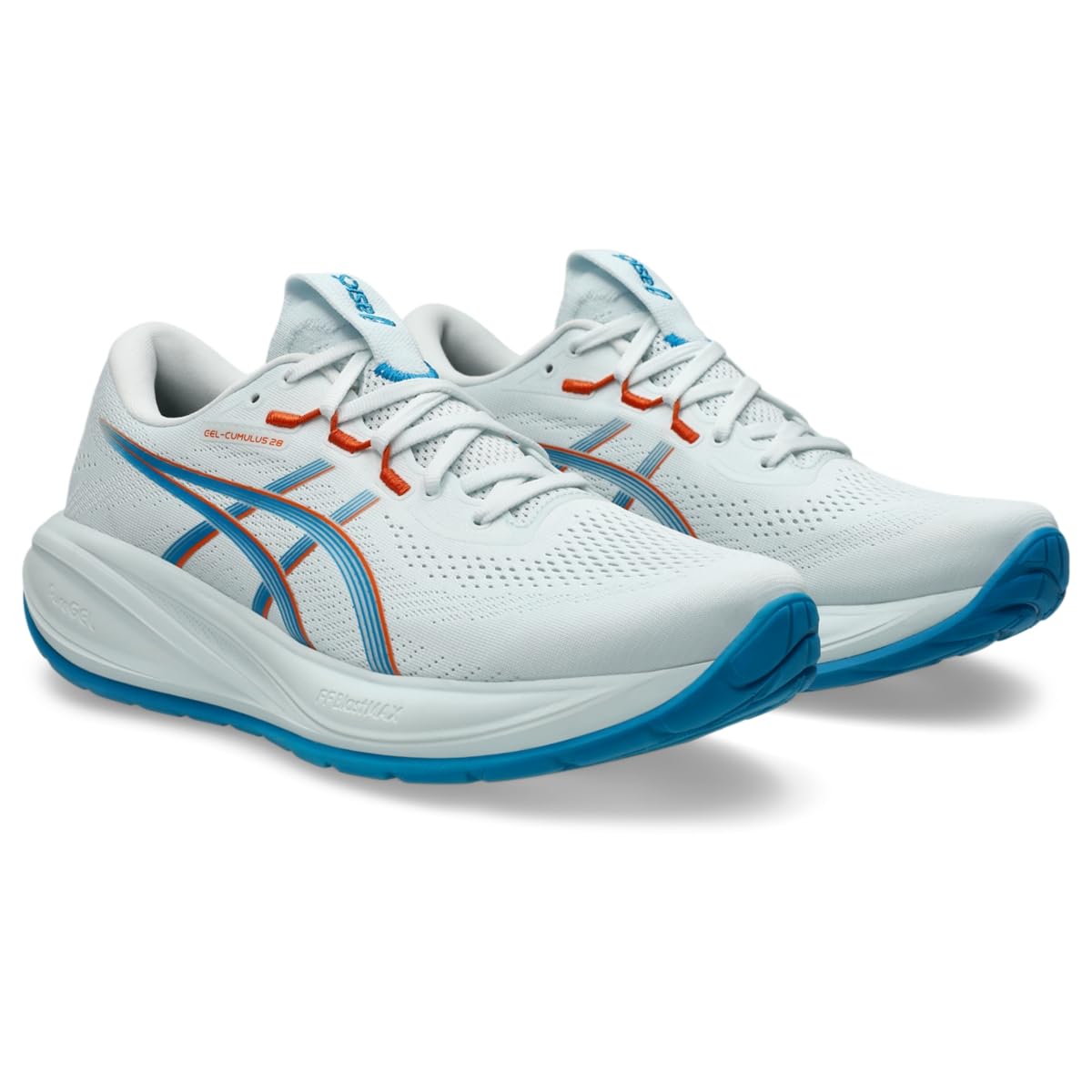 ASICS Men's Gel-Cumulus 28 Running Shoes, 10.5, Arctic Blue/Aegean Blue - alternate product view 2
