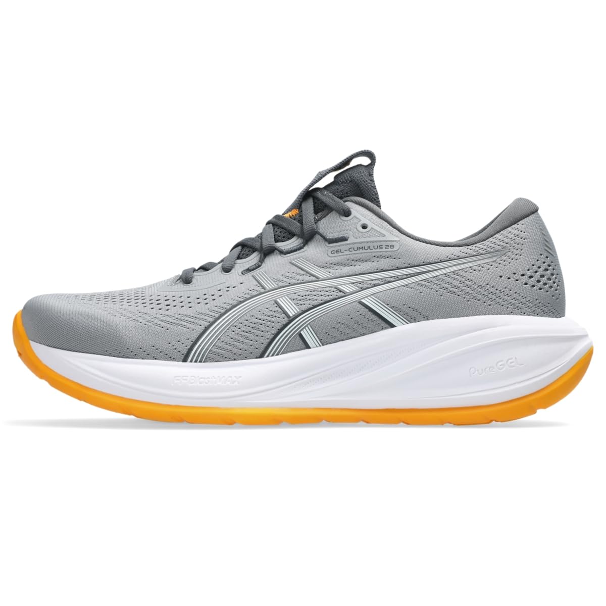 ASICS Men's Gel-Cumulus 28 Running Shoes, 10.5, Gravel/Arctic Blue - product image