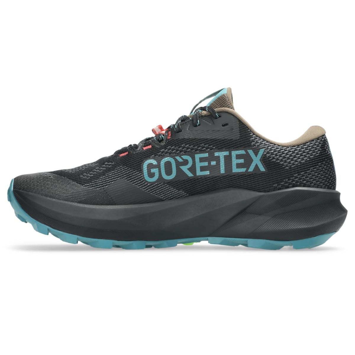 ASICS Men's Trabuco 14 GTX Trail Running Shoes, 14, Black/Misty Pine - alternate product view 4