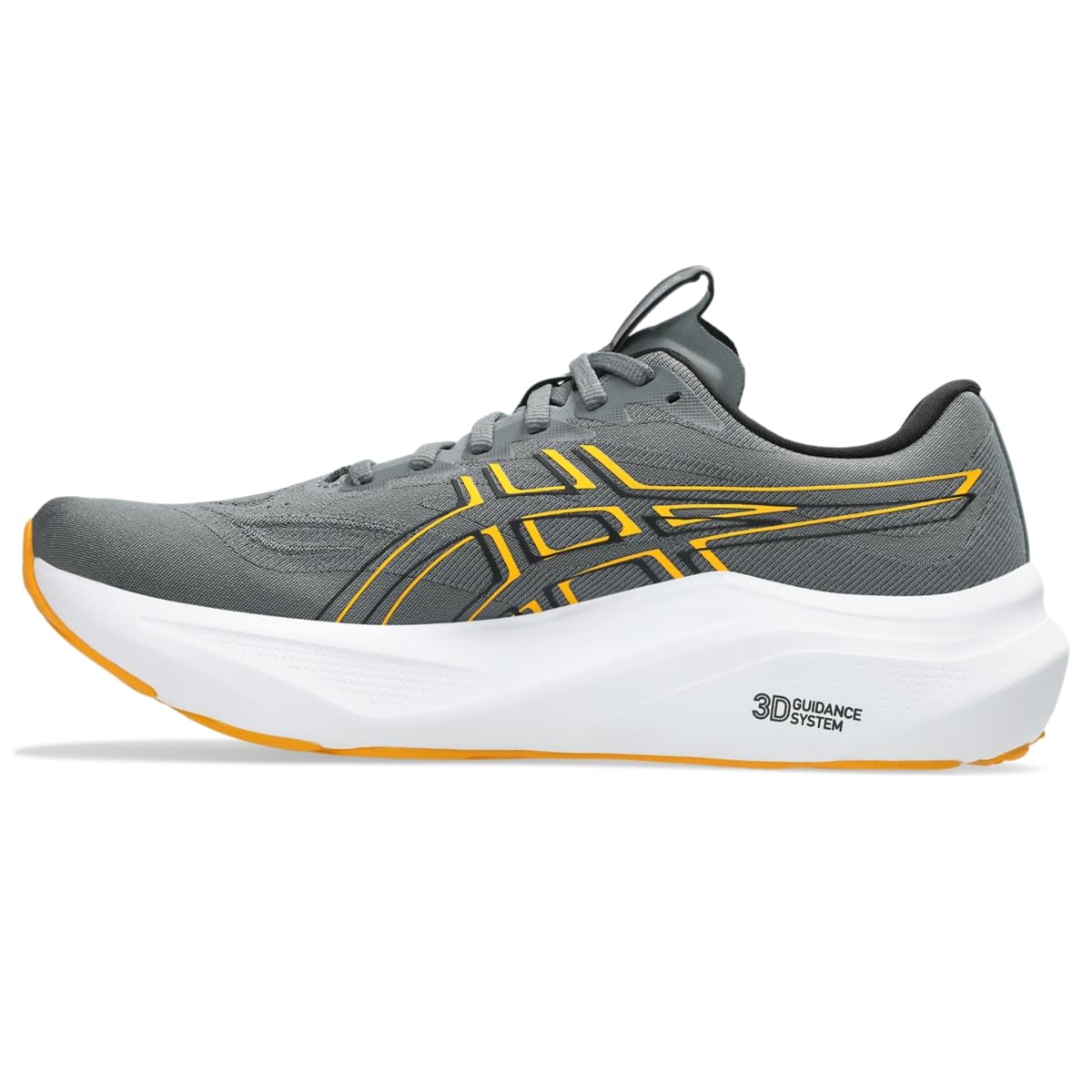 ASICS Men's GT-2000 14 Running Shoes, 10, Steel Grey/YAMABUKI - alternate product view 4