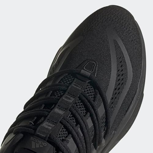 Adidas Men's AlphaBoost V1 Running Shoe, Black/Grey/Carbon, 13