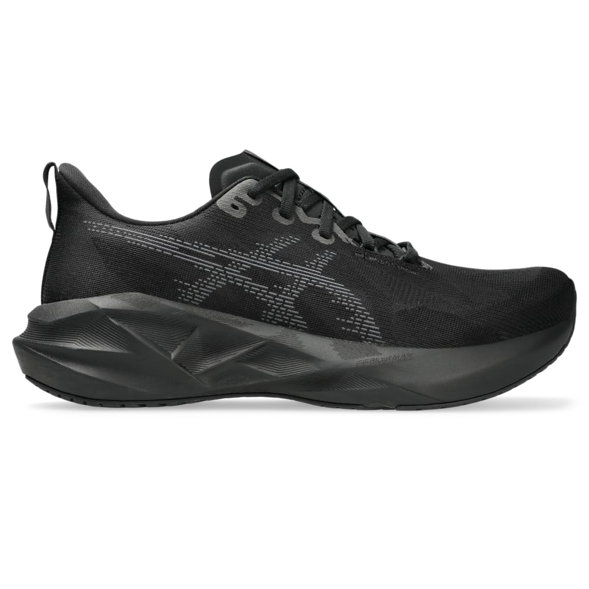 ASICS Men's NOVABLAST 5 Running Shoes, 10.5, Black/Carrier Grey - alternate product view 8