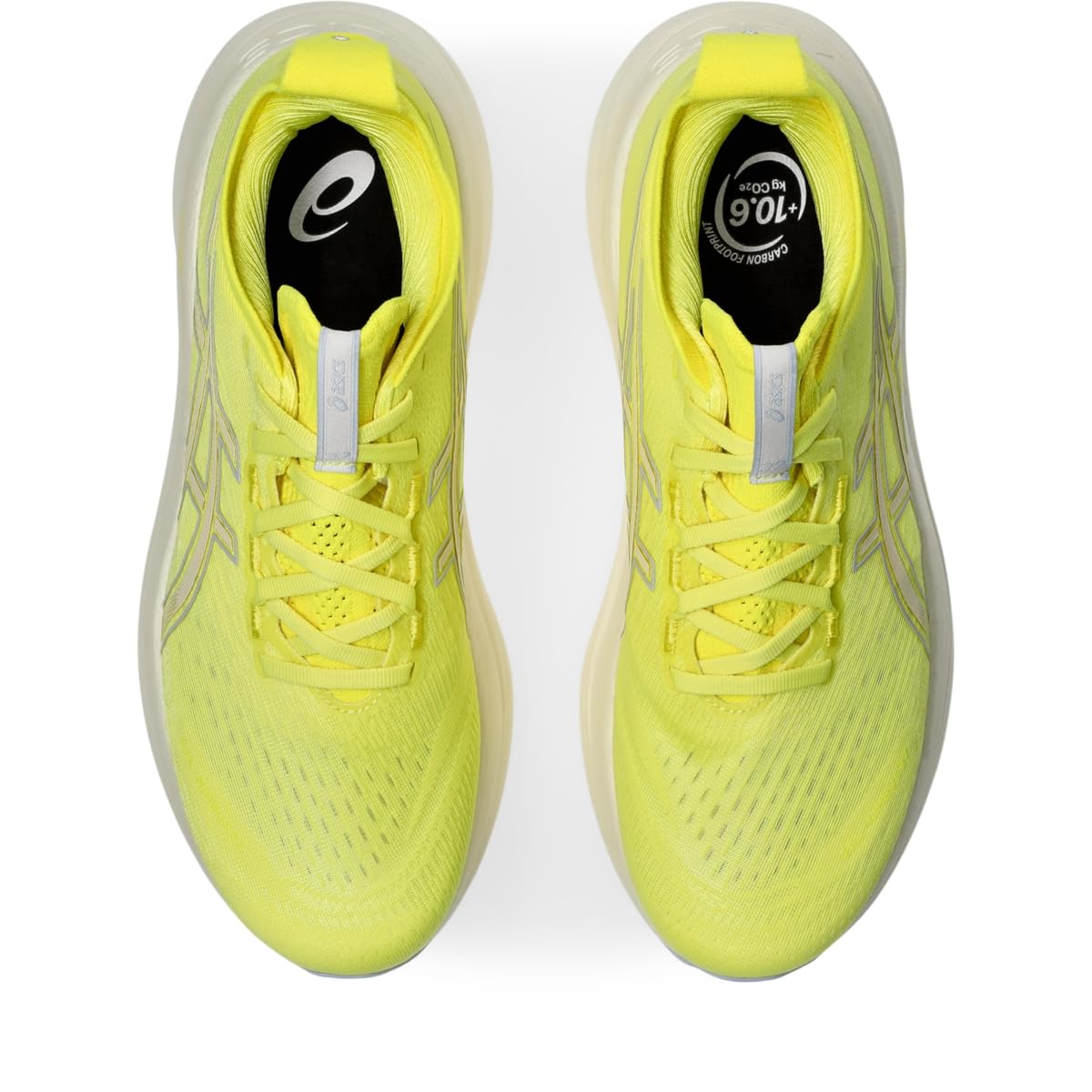 ASICS Men's Gel-Nimbus 27 Running Shoes, 11, Citron/Cream
