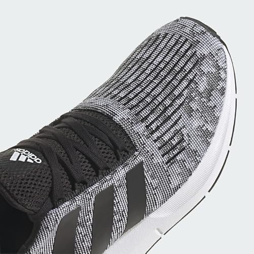 adidas Mens Swift Run Core Black/Core Black/White 10.5