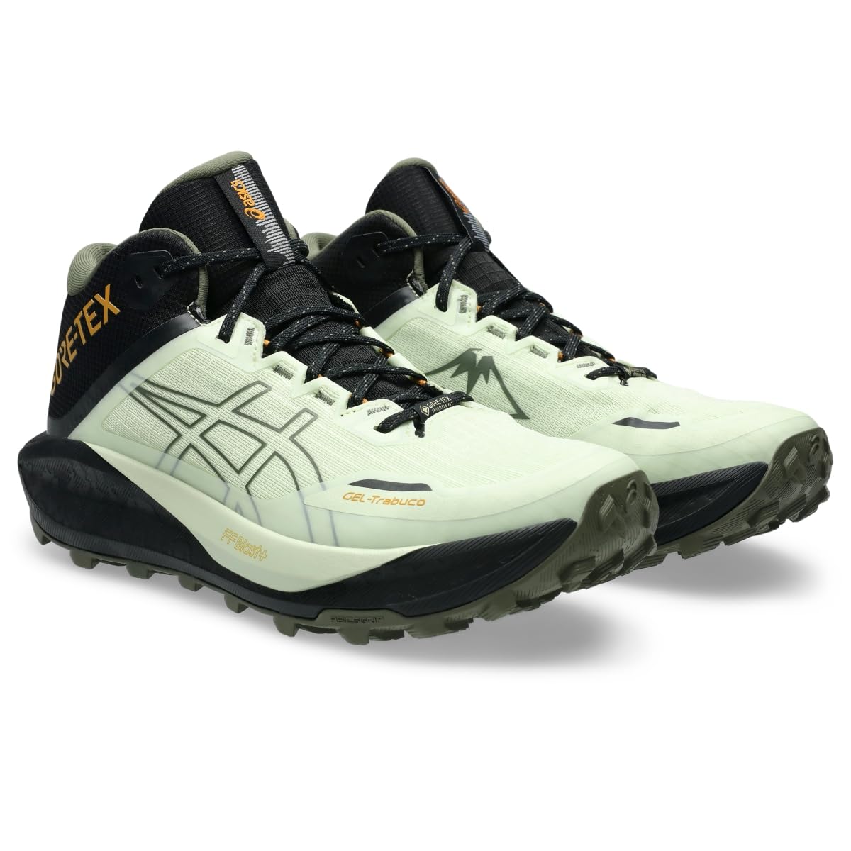 ASICS Men's Gel-Trabuco MT GTX Trail Running Shoes, 13, Whisper Green/Mantle Green - alternate product view 2