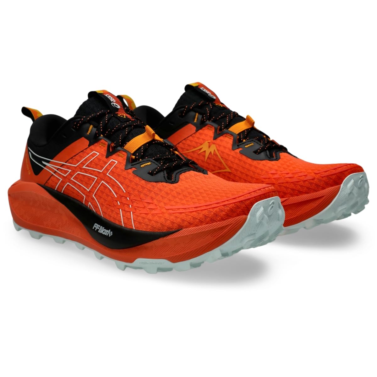 ASICS Men's Gel-Trabuco 13 Running Shoes, 7.5, NOVA Orange/Pure Aqua - alternate product view 2