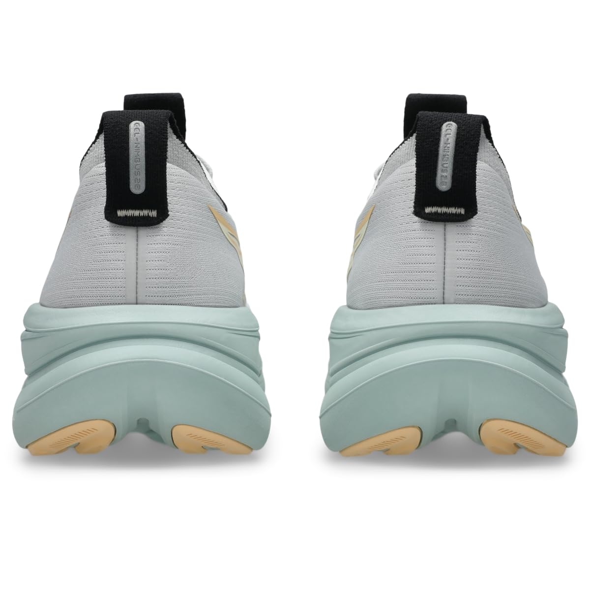 ASICS Men's Gel-Nimbus 28 Running Shoes, 10.5, Cloud Grey/Cream - alternate product view 5
