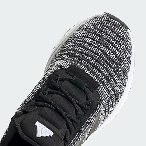 adidas Swift Run Shoes Black/Black/White