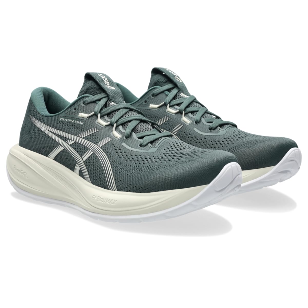 ASICS Men's Gel-Cumulus 28 Running Shoes, 10.5, Dusty Fern/Ivory - alternate product view 2