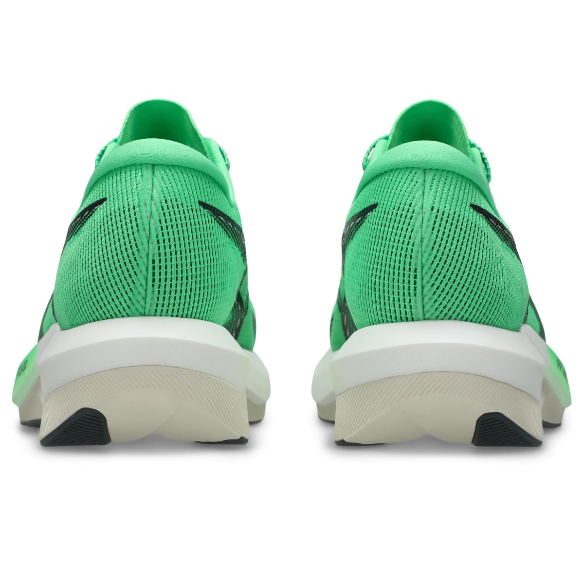 ASICS Unisex Magic Speed 5 Running Shoes, 10.5M / 12W, Vital Green/Carrier Grey