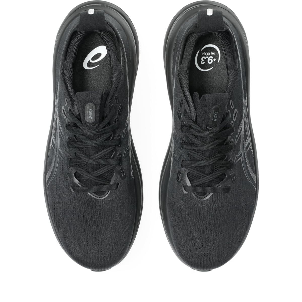 ASICS Men's Gel-Nimbus 28 Running Shoes, 10.5, Black/Graphite Grey