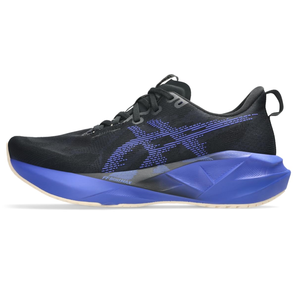 ASICS Men's NOVABLAST 5 Running Shoes, 10.5, Black/Cobalt Burst - product image