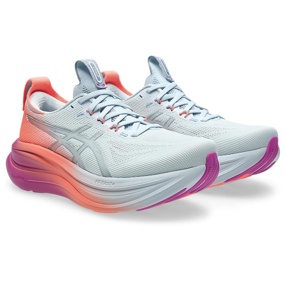 ASICS Women's Gel-Nimbus 28Sneaker, Sky Digital Sakura, 5.5 US