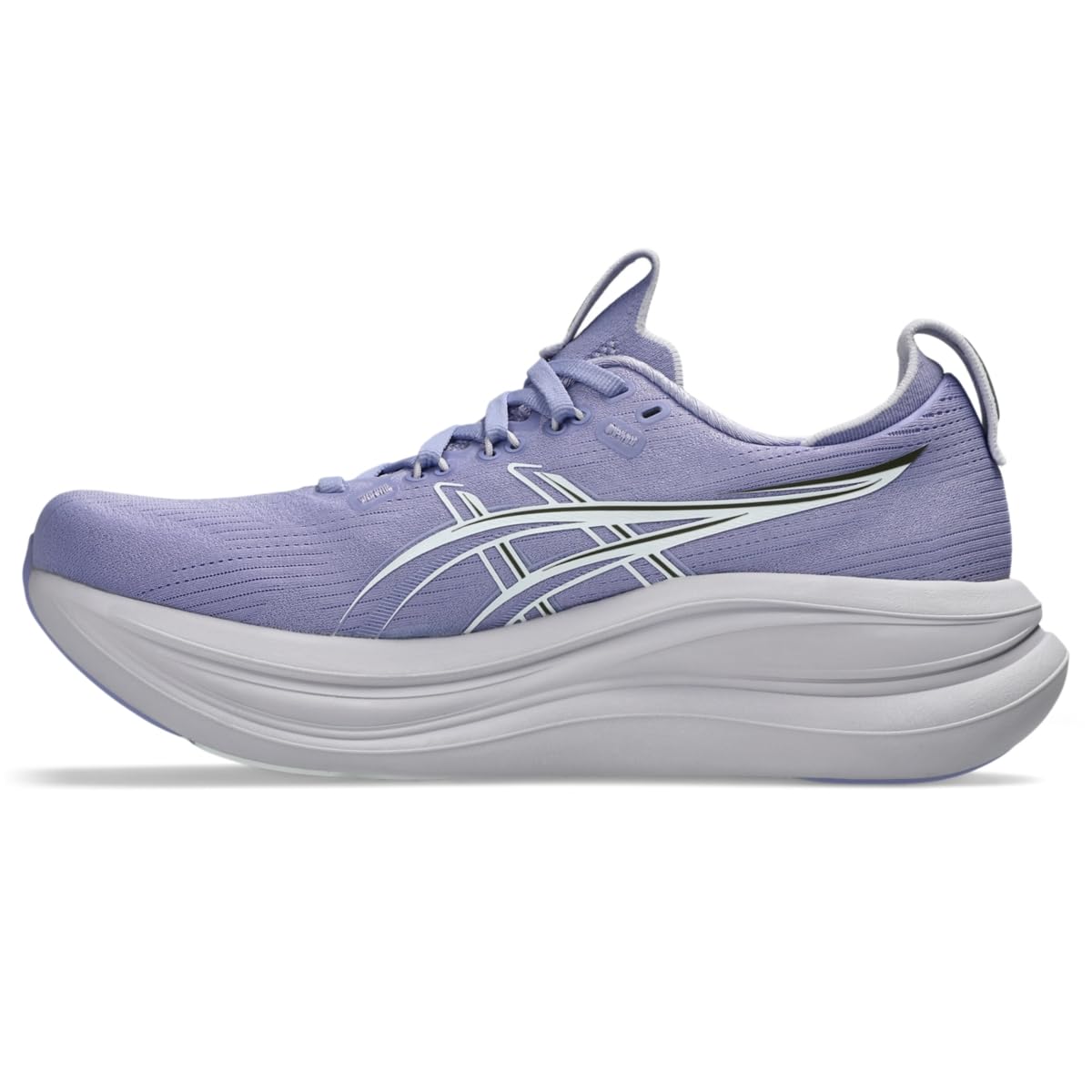 ASICS Women's Gel-Nimbus 28 Running Shoes, 5.5, Bluebell/White