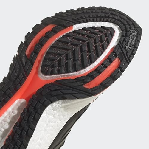 Adidas Men's Ultraboost 21, Grey/Black/Solar Red, 11