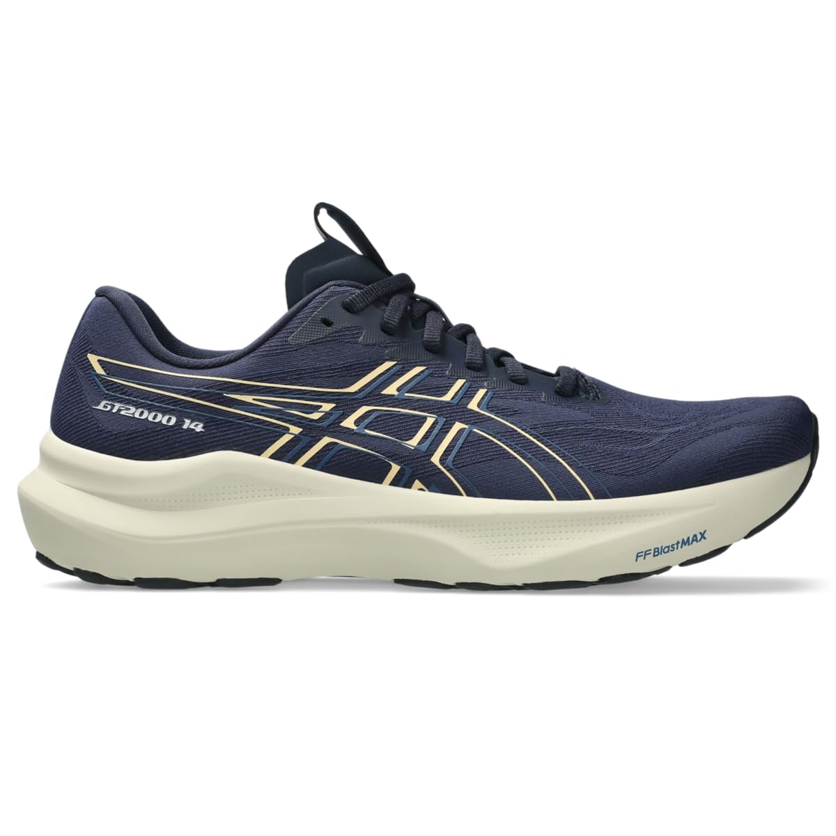ASICS Men's GT-2000 14 Running Shoes, 10, Midnight/Light Orange - alternate product view 8