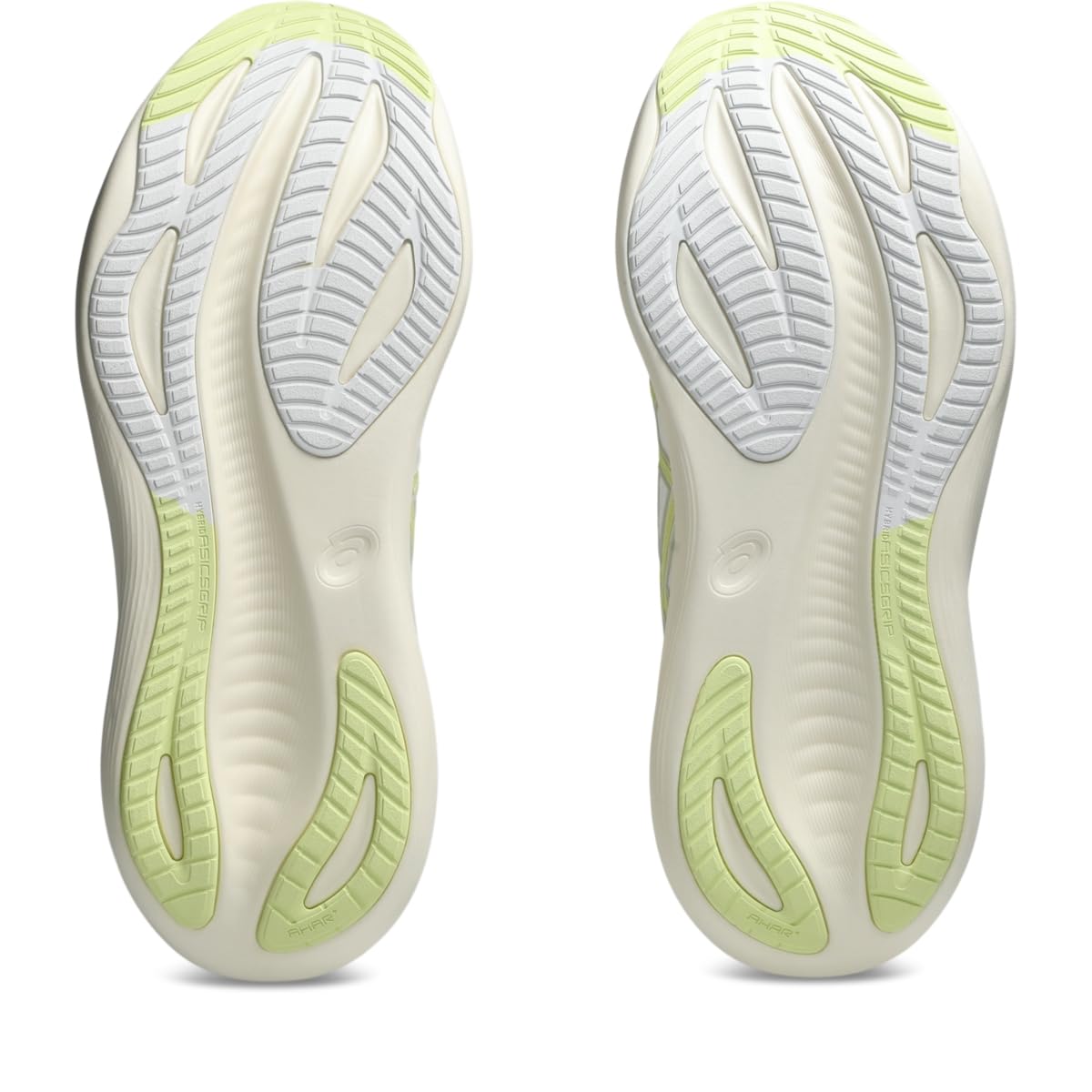 ASICS Men's Gel-Nimbus 27 Running Shoes, 10.5, White/Huddle Yellow