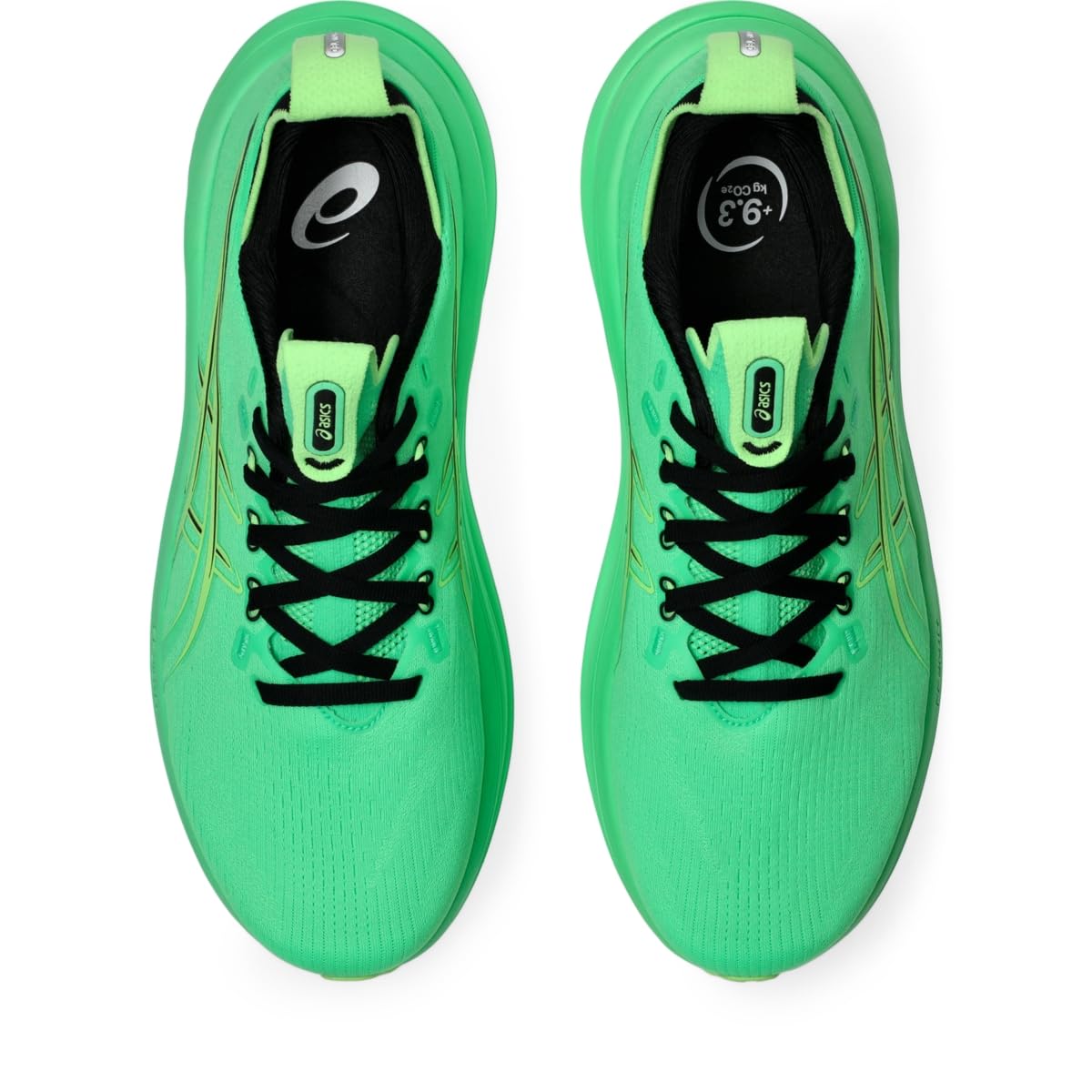 ASICS Men's Gel-Nimbus 28 Running Shoes, 10.5, Vital Green/Illuminate Green