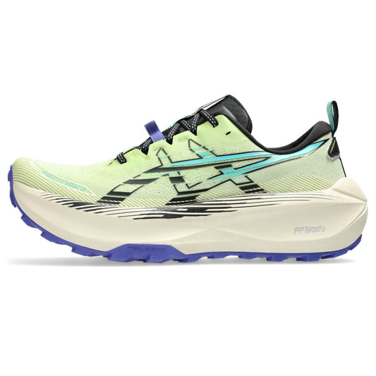 ASICS Men's Trabuco Max 4 Running Shoes, 10, Lime Green/Black