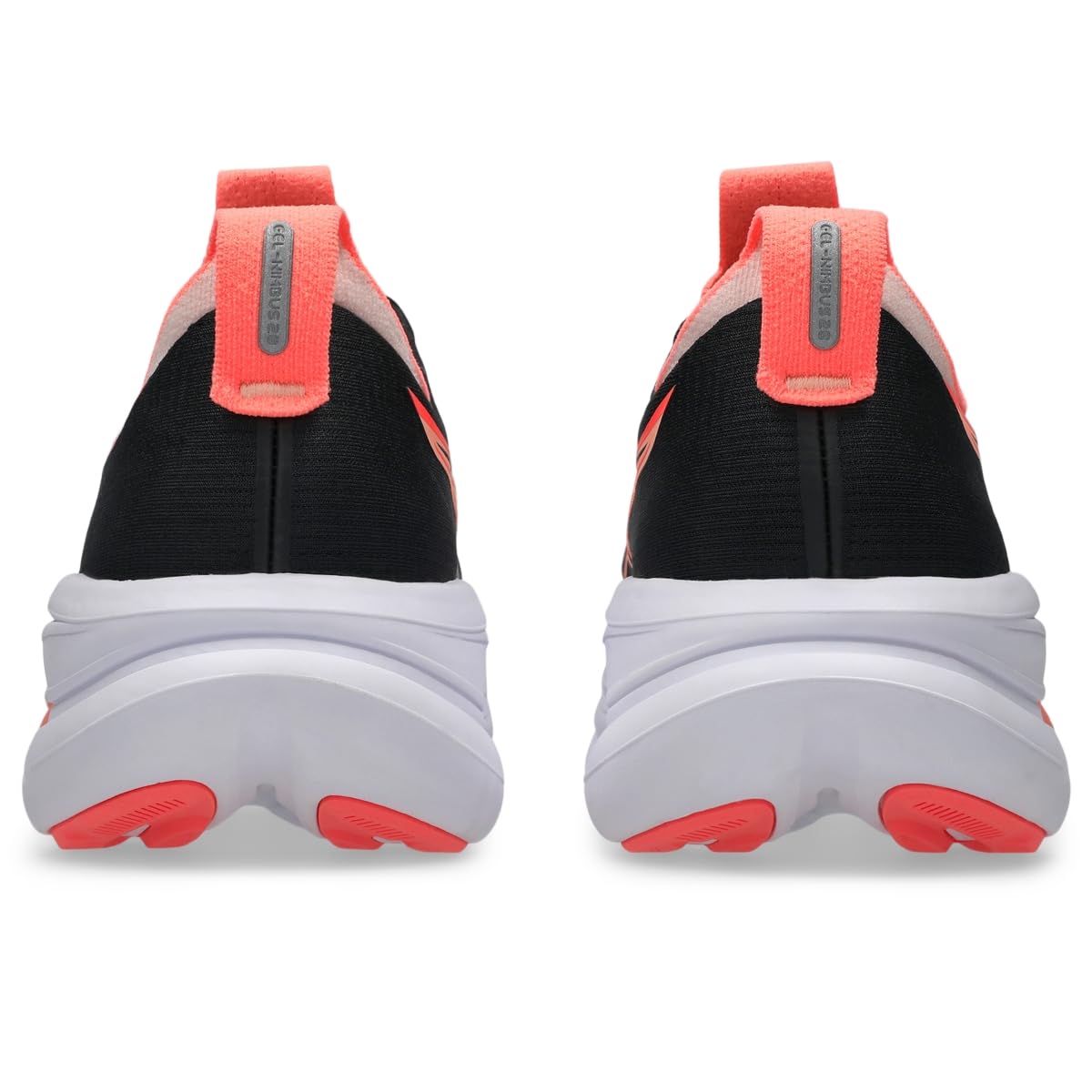 ASICS Women's Gel-Nimbus 28 Running Shoes, 5.5, Black/Pearl Pink