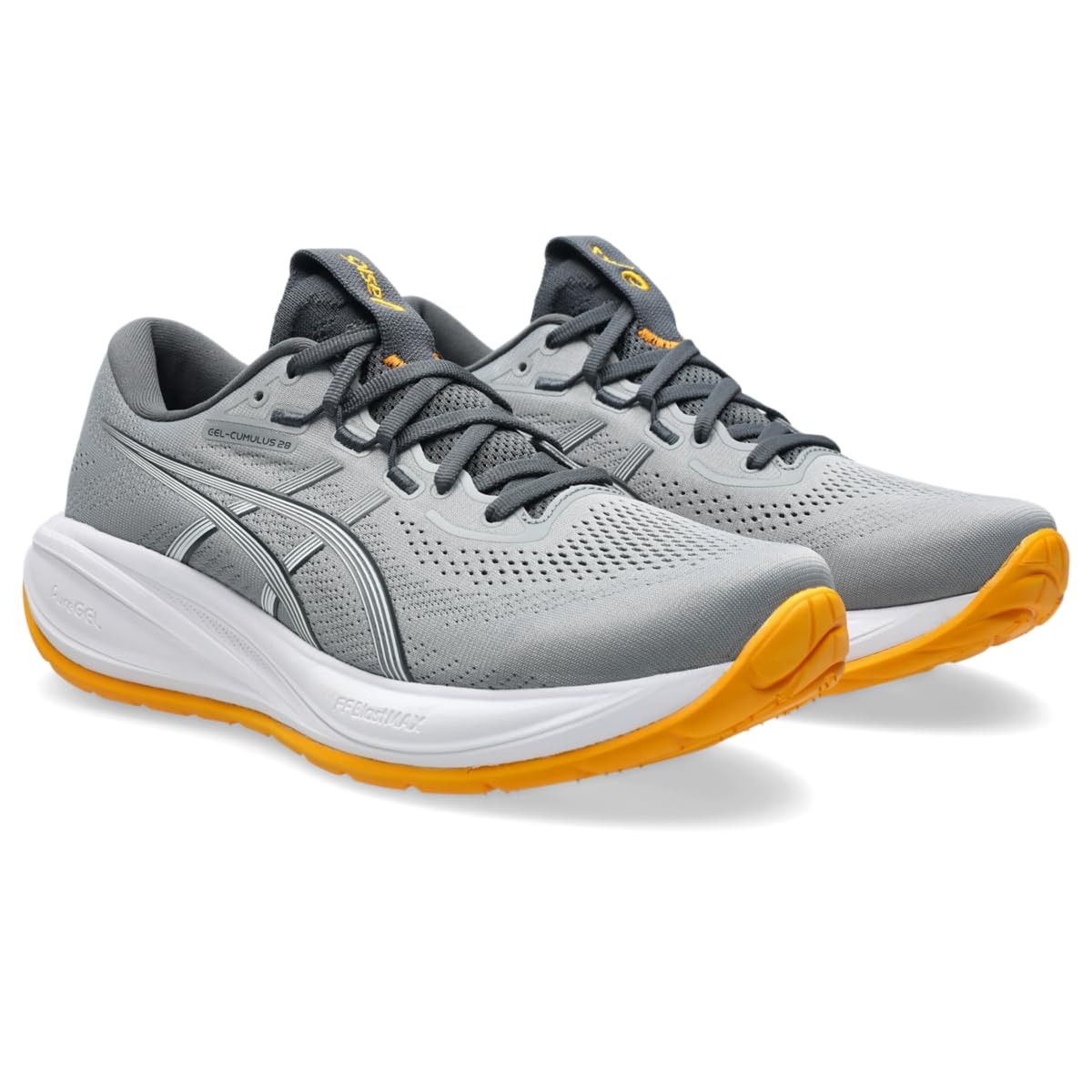 ASICS Men's Gel-Cumulus 28 Running Shoes, 10.5, Gravel/Arctic Blue - alternate product view 2