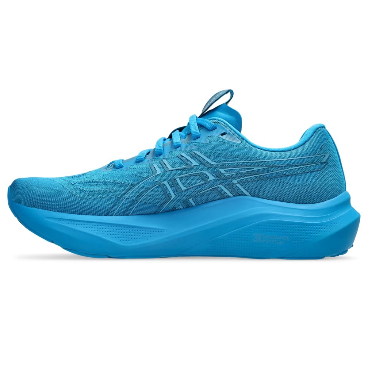 ASICS Men's GT-2000 14 Running Shoes, 9.5, Aegean Blue/SABA Blue