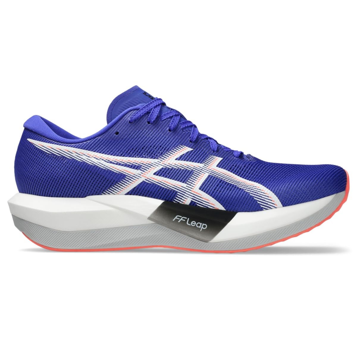 ASICS Unisex Magic Speed 5 Running Shoes, 10.5M / 12W, Cobalt Burst/White
