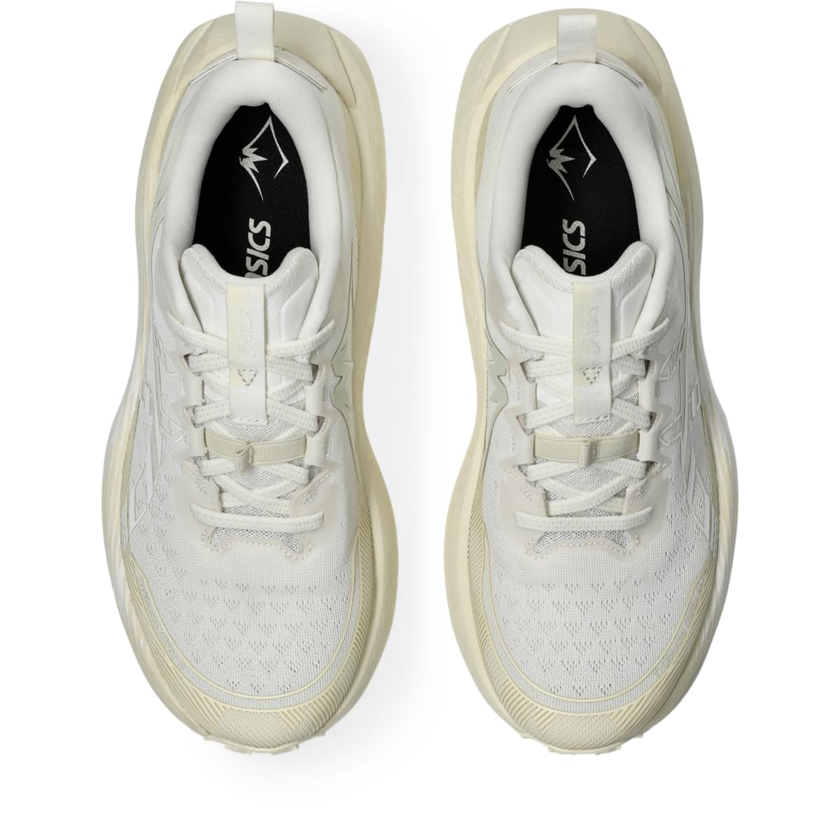 ASICS Men's Trabuco Max 4 Running Shoes, 10, Cream/White
