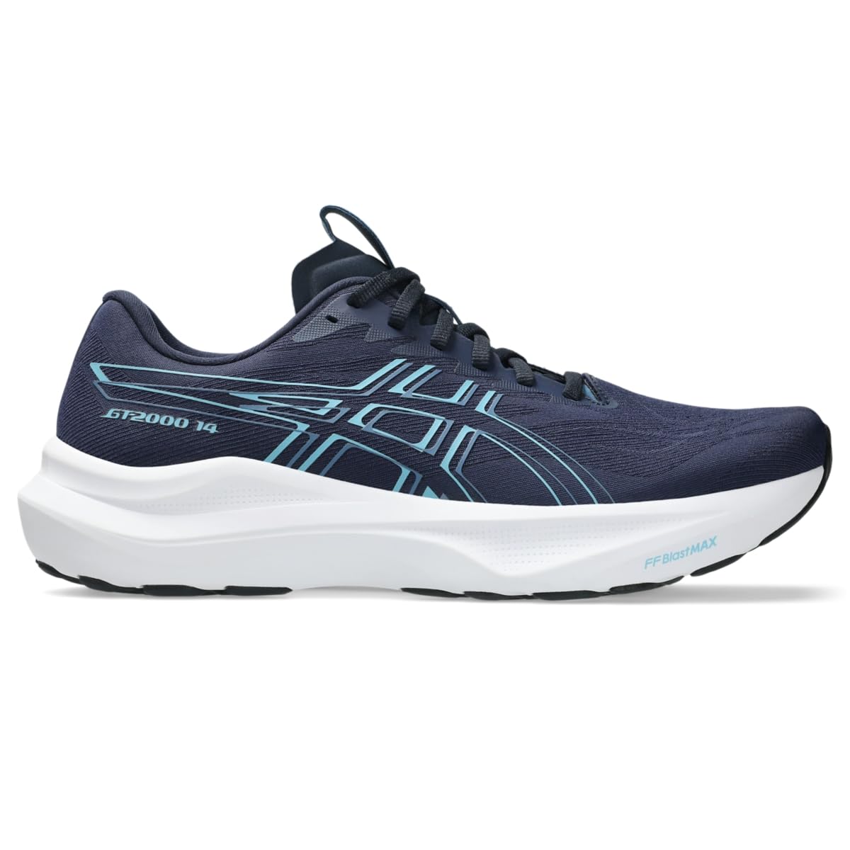 ASICS Men's GT-2000 14 Running Shoes, 10, Midnight/Stillwater - alternate product view 8