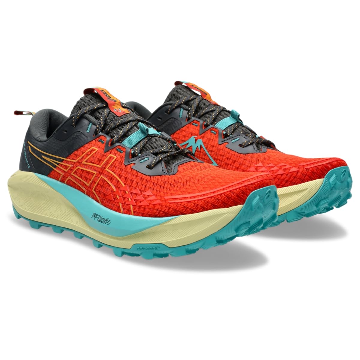 ASICS Men's Gel-Trabuco 13 Running Shoe, 7.5, PIQUANT Orange/Sandstorm