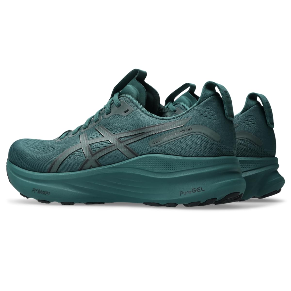 ASICS Men's Gel-Kayano 32 Running Shoes, 11.5, Dark Neptune/Black - alternate product view 3