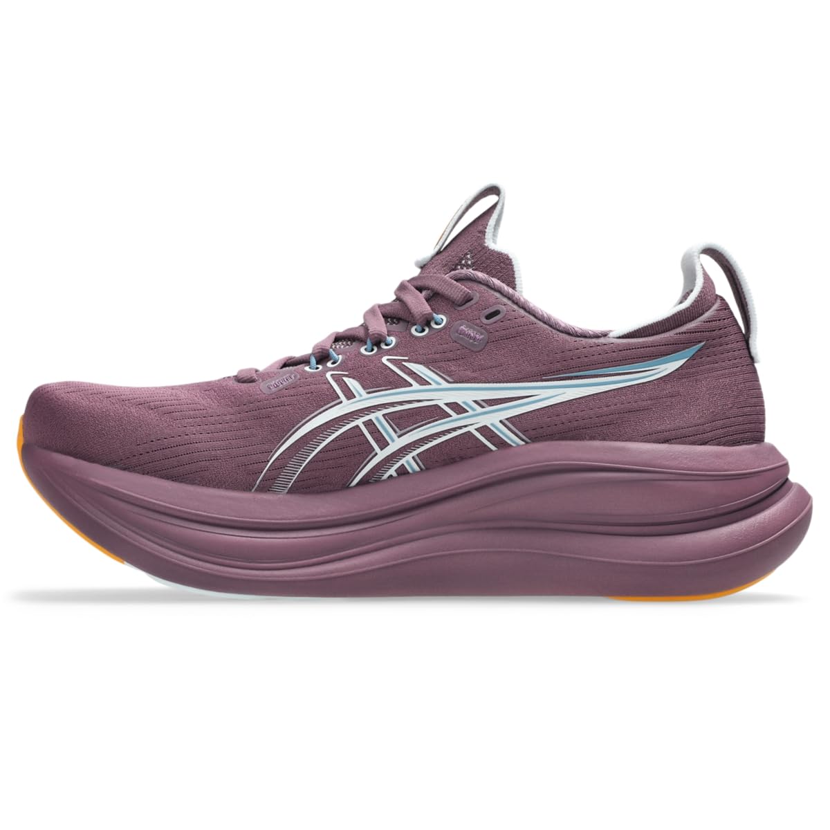 ASICS Women's Gel-Nimbus 28 Running Shoes, 5.5, Velvet Purple/Arctic Blue