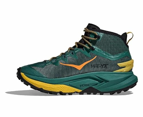 Hoka Men's Mafate Hike Sneaker, Thyme/Yellow Gold, 12 - alternate view 6
