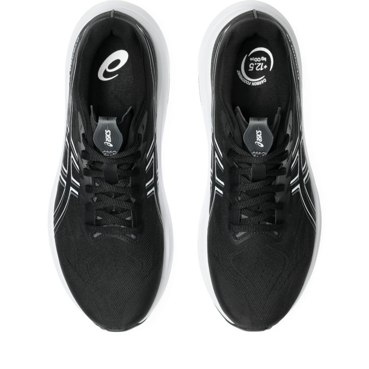 ASICS Men's GT-2000 14 Running Shoes, 10, Black/White - alternate product view 6